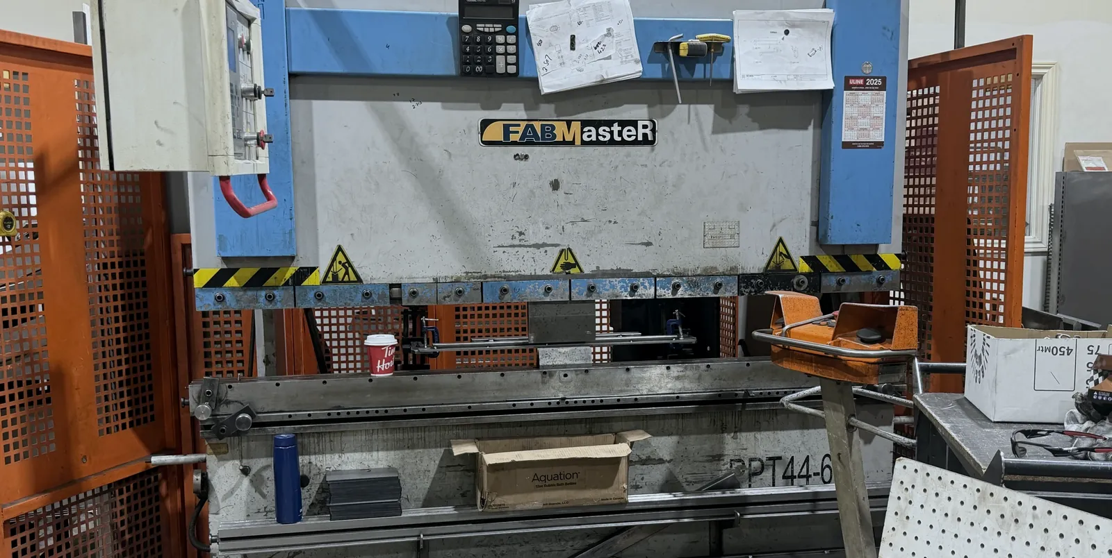 FabMaster press brake at Aeco Displays